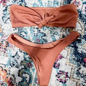Zaful Bandeau Bikini